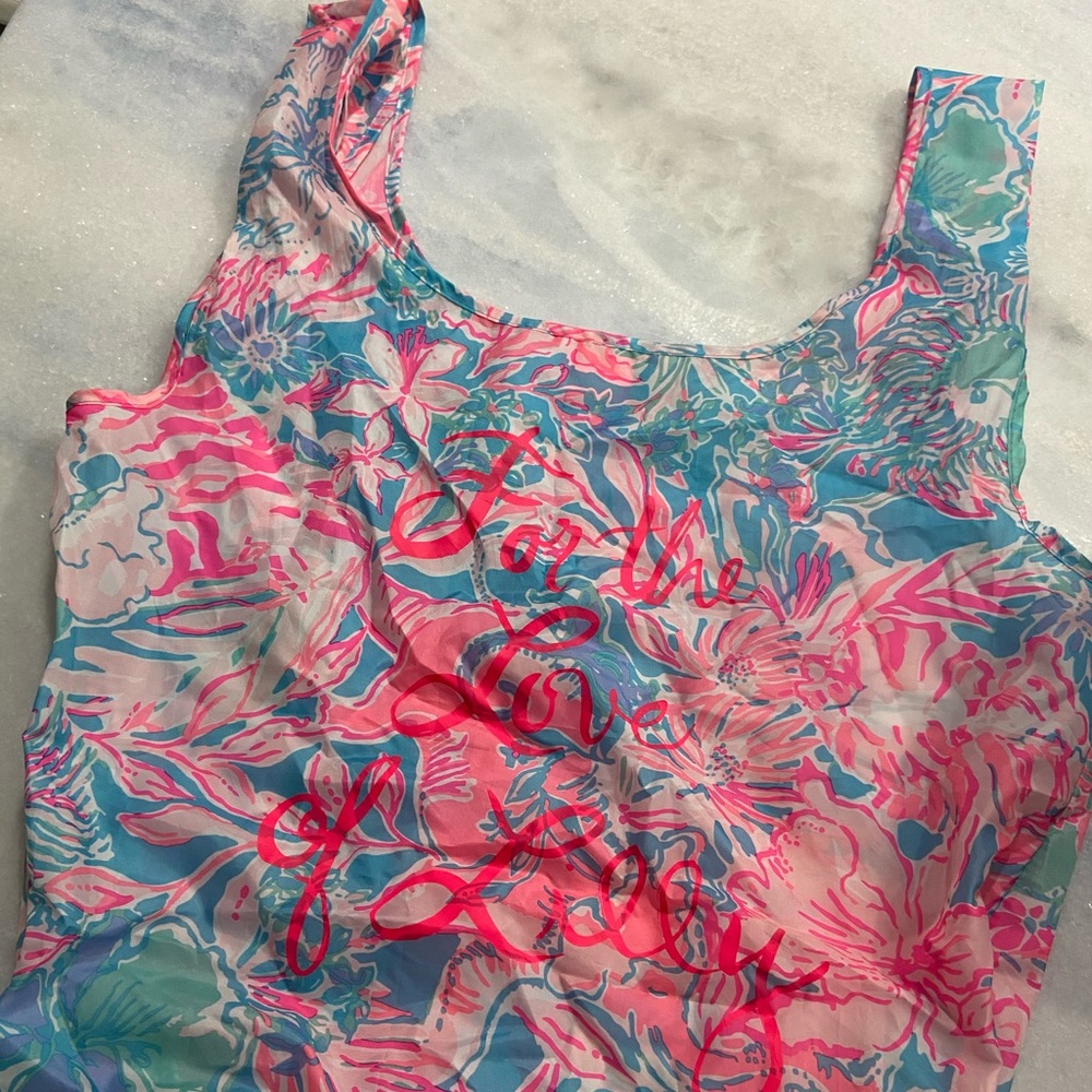 Lilly Pulitzer shopping/beach bag